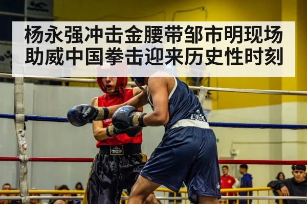 杨永强冲击金腰带邹市明现场助威中国拳击迎来历史性时刻